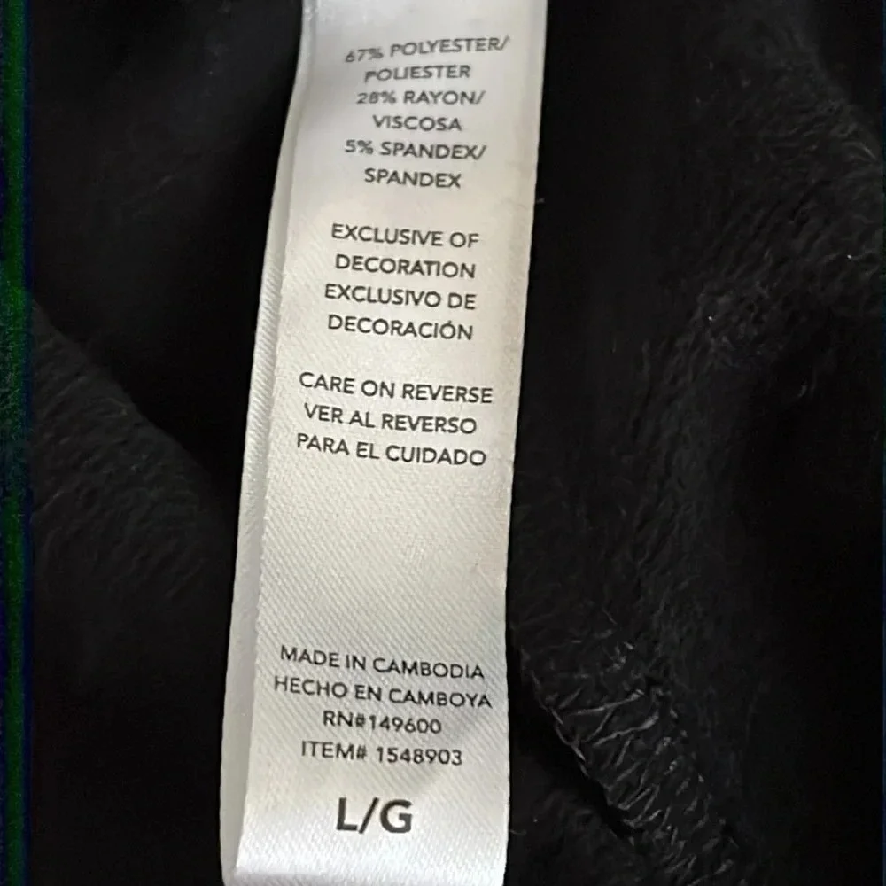 Flora Nikrooz Jogger Style Lounge Pants in Black - Size Large_5